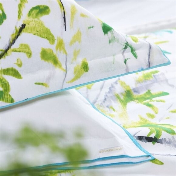 Designers Guild Willow Acacia European Sham 26" x 26" Linen Cotton Pillowcase - Picture 2 of 5